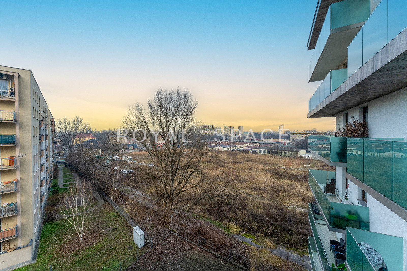 Світла квартира з балконом | Grzegórzki