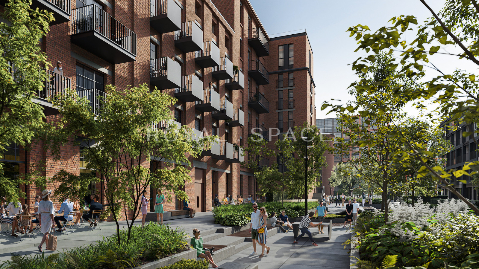 Однокімнатний апартамент у Młyny Mogilska | Wieża