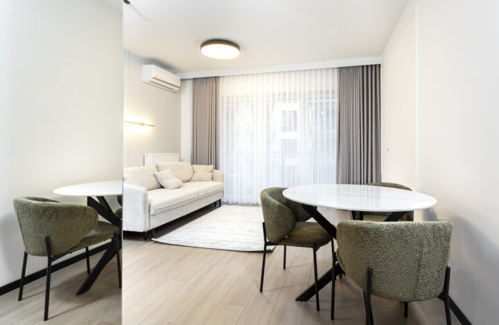 Nowoczesna kawalerka przy parku | BELG