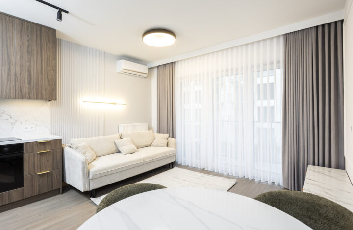 Nowoczesna kawalerka przy parku | BELG