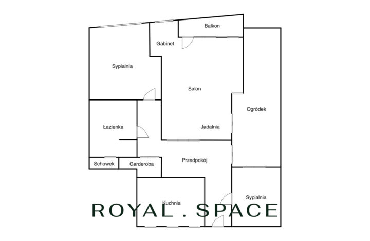 Apartament z ogrodem i widokiem na Wawel w centrum