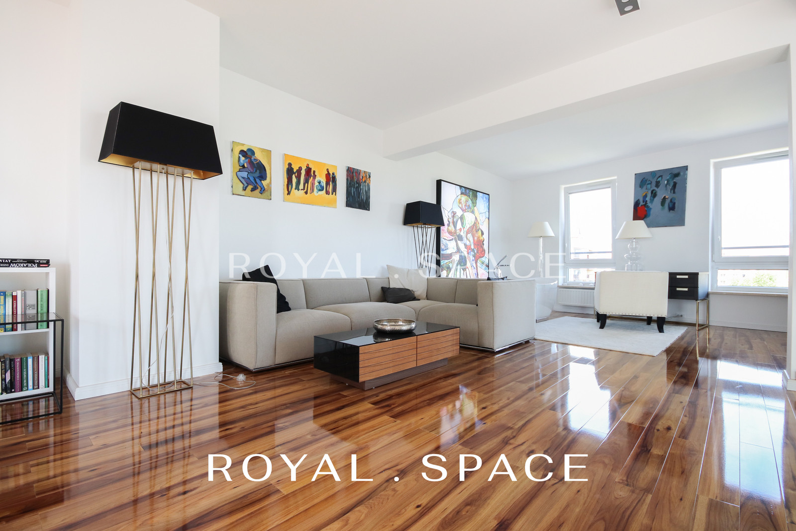 Dwupoziomowy apartament w stylu nowojorskim