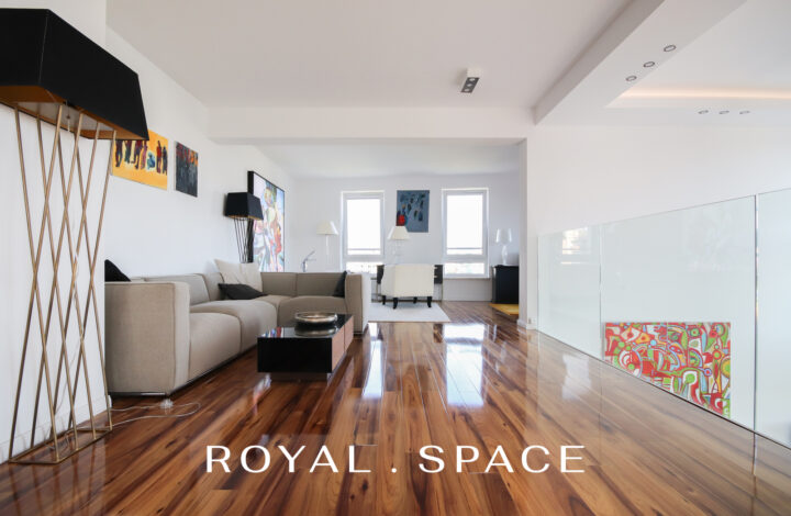 Dwupoziomowy apartament w stylu nowojorskim