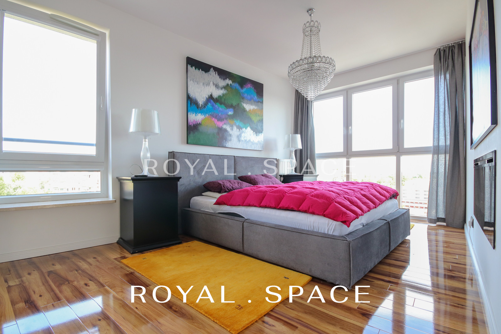 Dwupoziomowy apartament w stylu nowojorskim