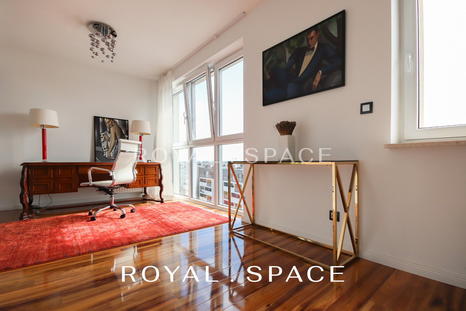 Dwupoziomowy apartament w stylu nowojorskim