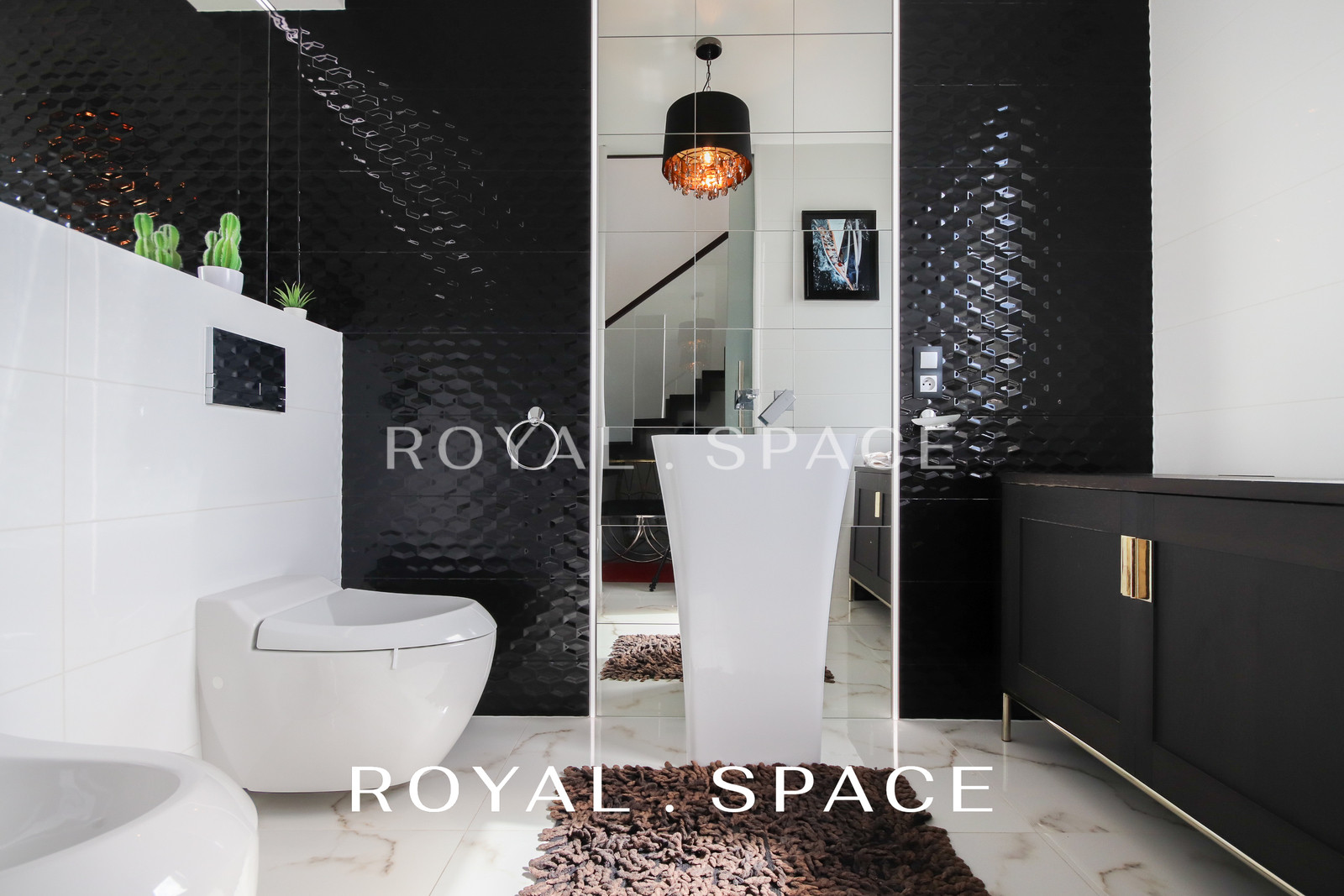 Dwupoziomowy apartament w stylu nowojorskim