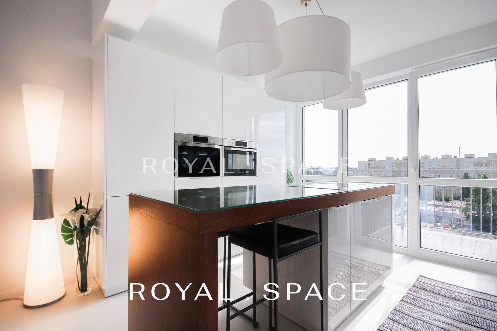 Dwupoziomowy apartament w stylu nowojorskim