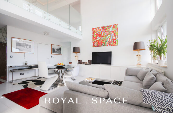 Dwupoziomowy apartament w stylu nowojorskim