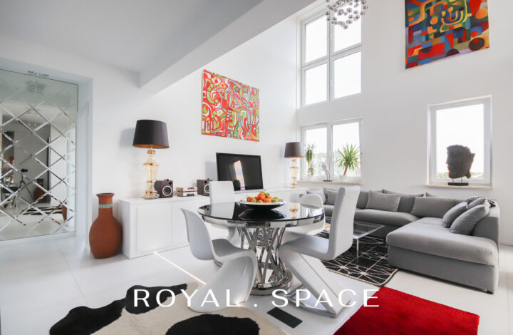 Dwupoziomowy apartament w stylu nowojorskim