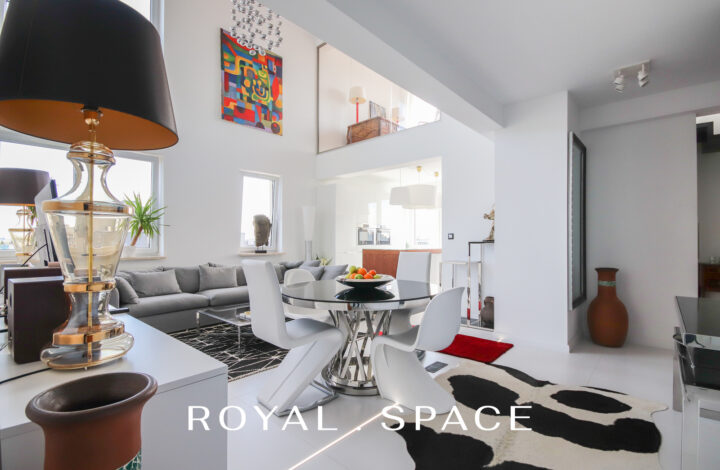 Dwupoziomowy apartament w stylu nowojorskim