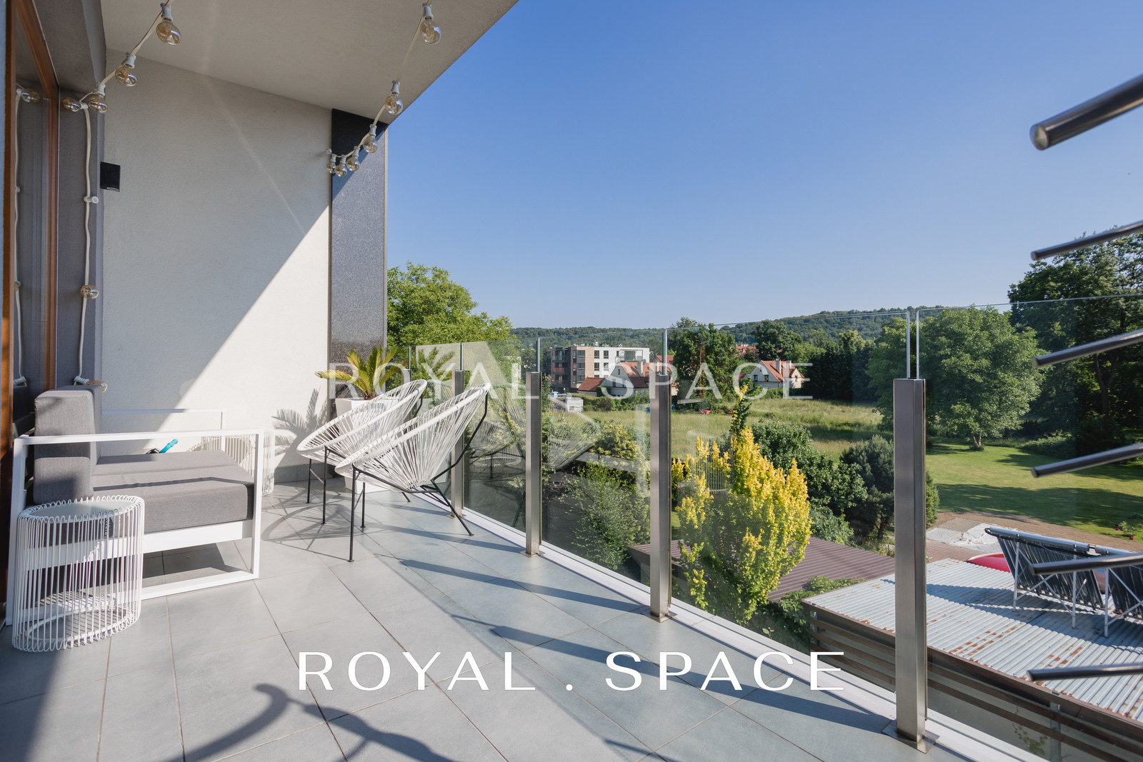 Apartament z tarasem na dachu na Woli Justowskiej