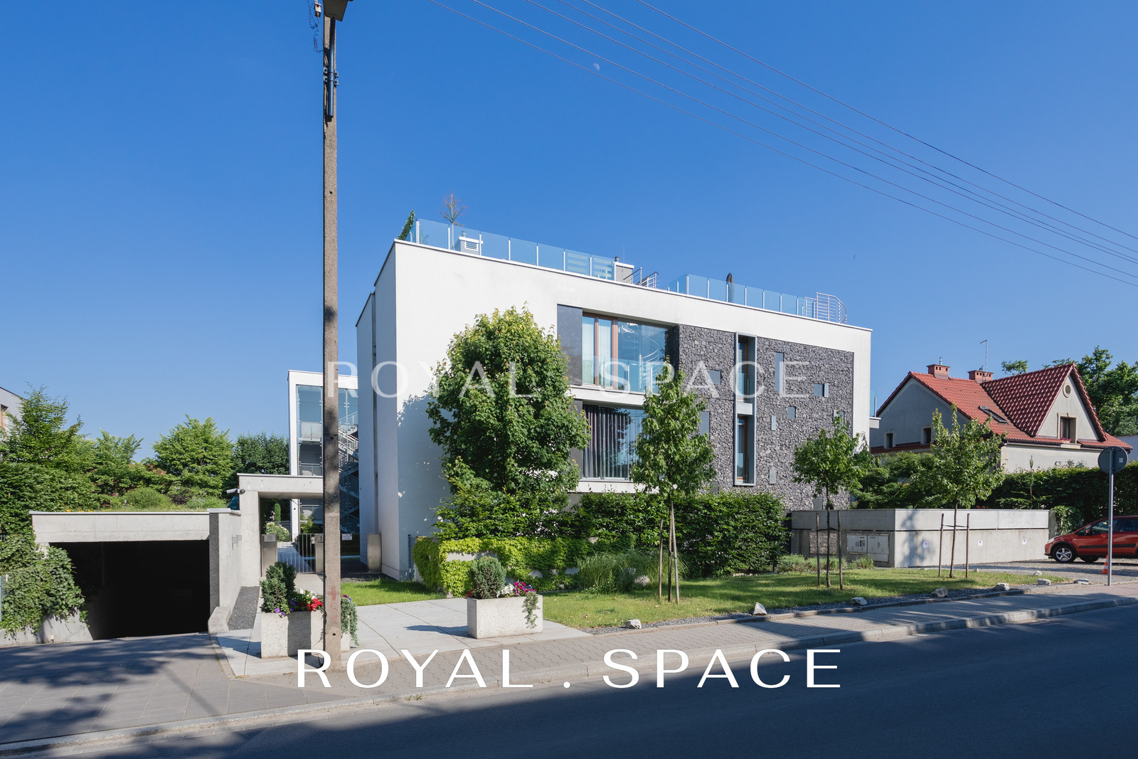 Apartament z tarasem na dachu na Woli Justowskiej