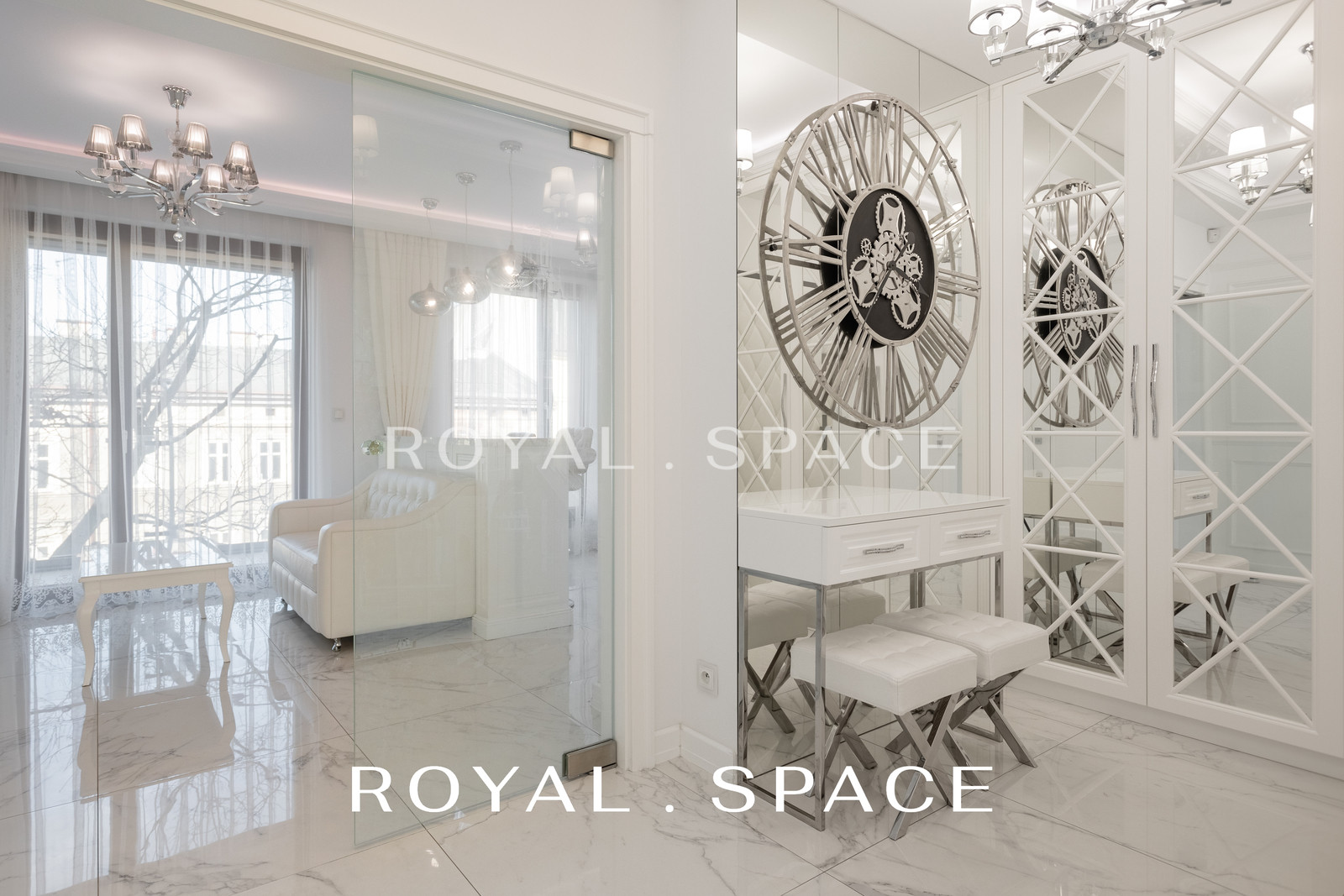 Luksusowy apartament w stylu Glamour na Kościuszki