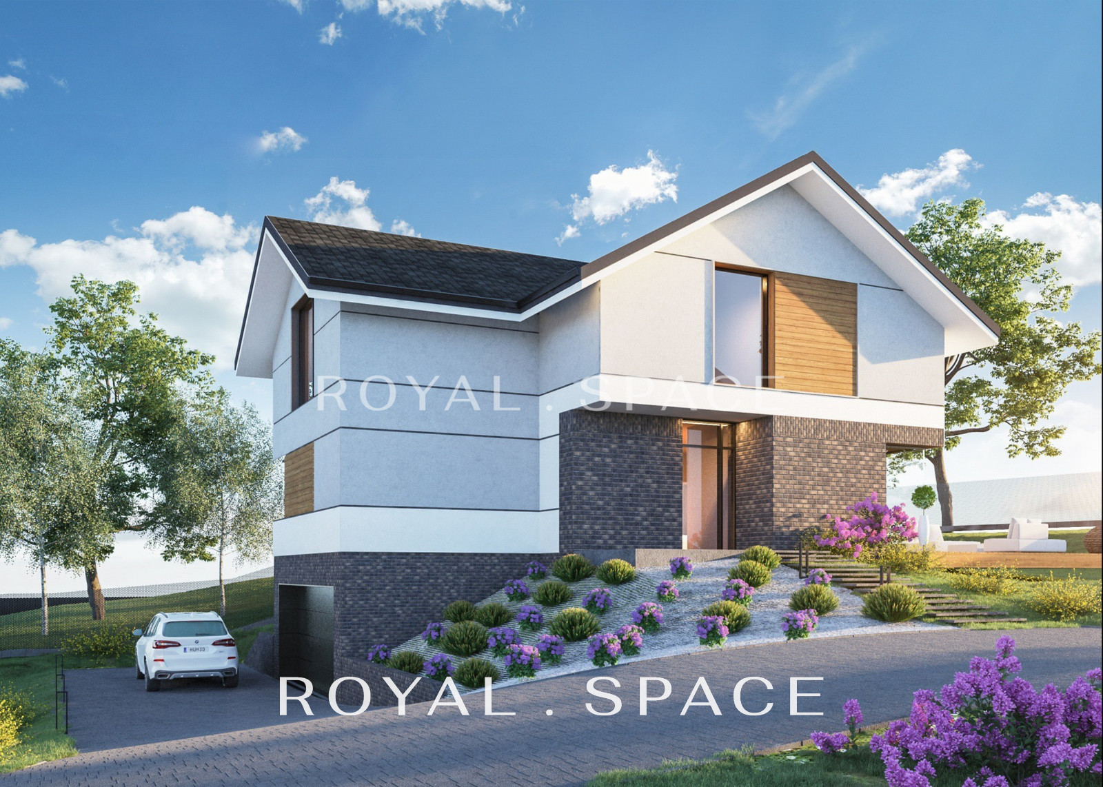 Modern house on a scenic plot! | ENG