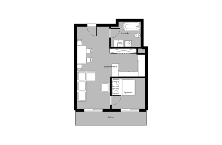 Apartament z widokiem na Wisłę Wiślane Tarasy