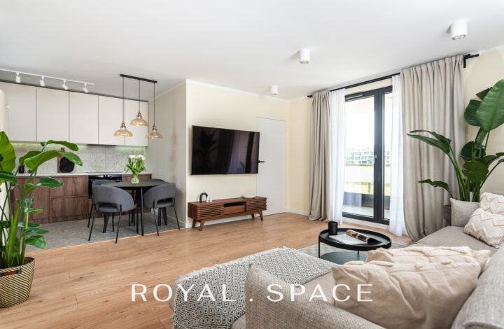 Apartament z widokiem na Wisłę w Riva Verona
