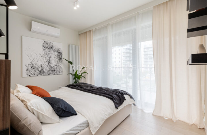 Apartament z garderobą na Wiślanych Tarasach