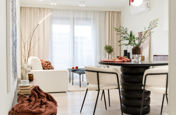 Apartament z garderobą na Wiślanych Tarasach