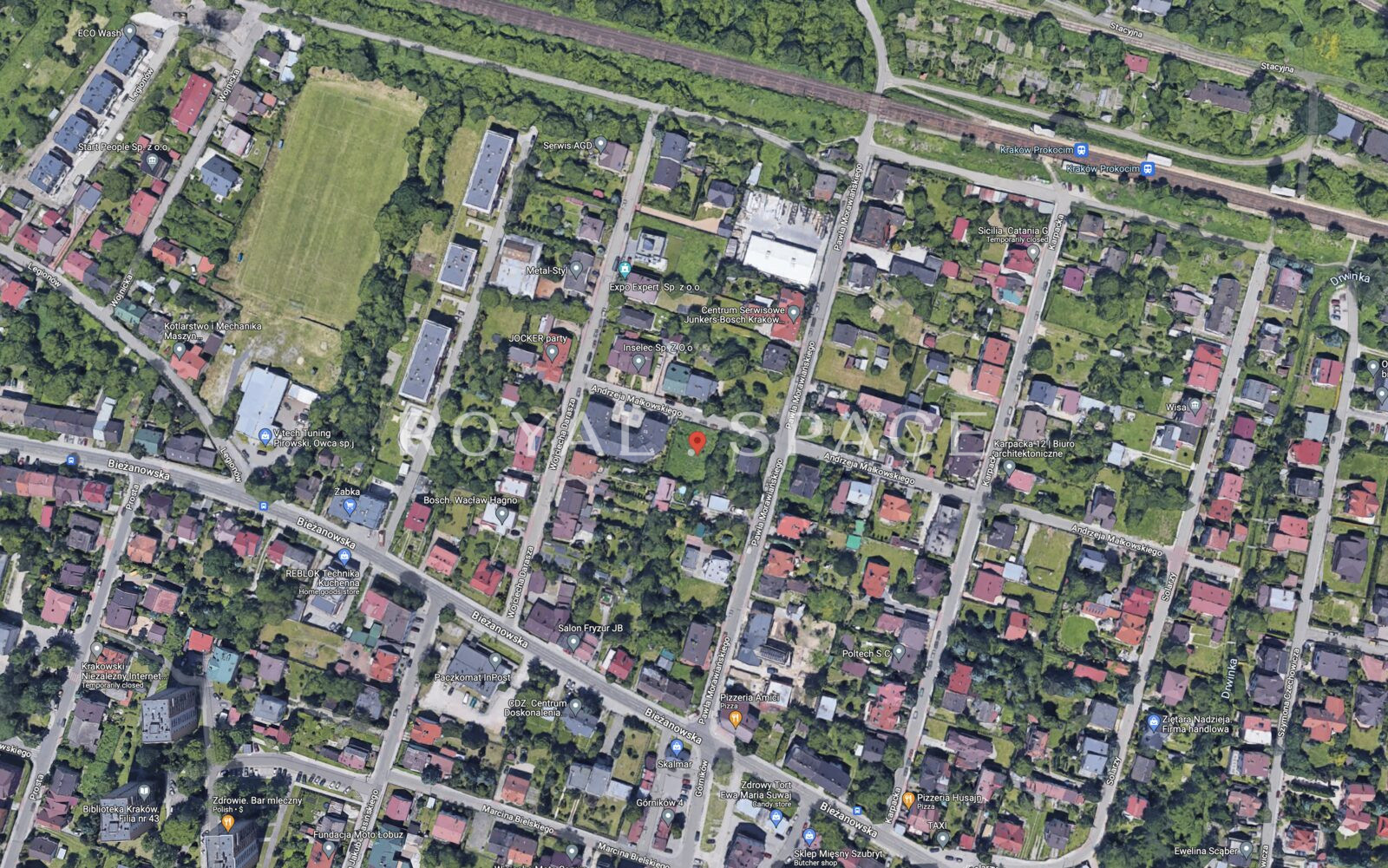 Kraków, Podgórze, Andrzeja Małkowskiego