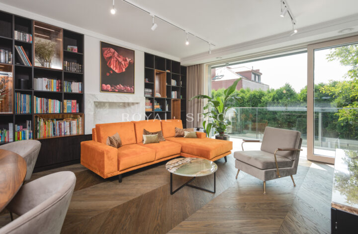 Apartament na Woli Justowskiej w otoczeniu zieleni