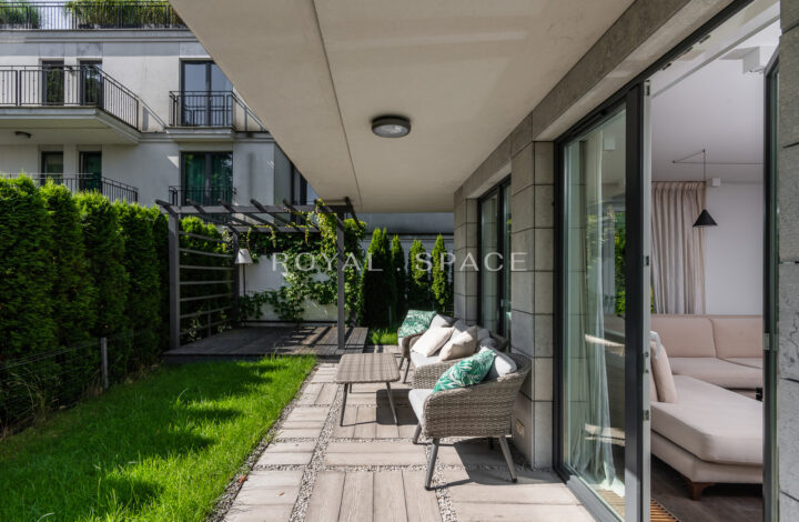 Designerski apartament z ogrodem – Czarodziejska