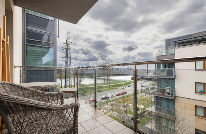 Apartament z widokiem na Wisłę Wiślane Tarasy