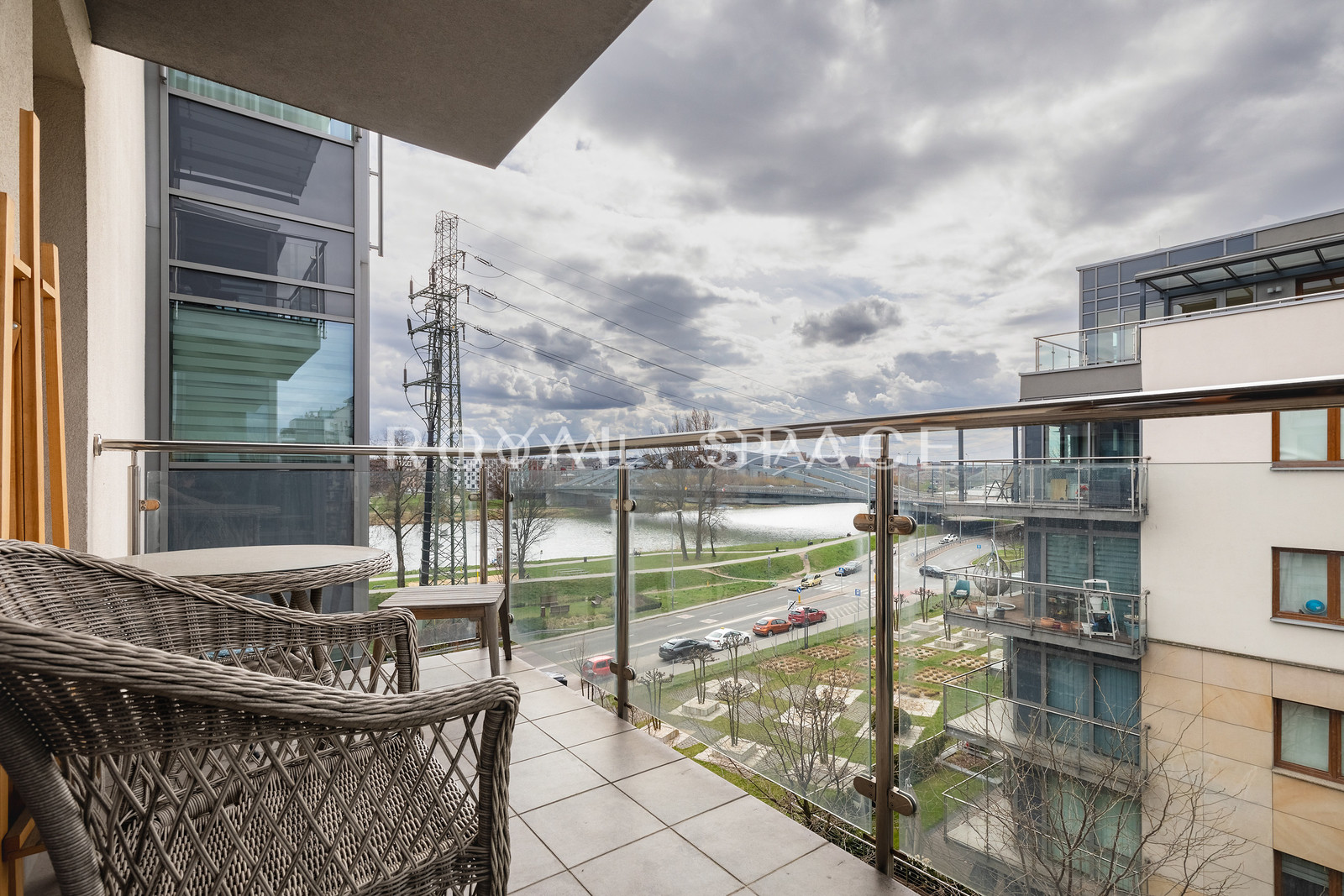 Apartament z widokiem na Wisłę Wiślane Tarasy