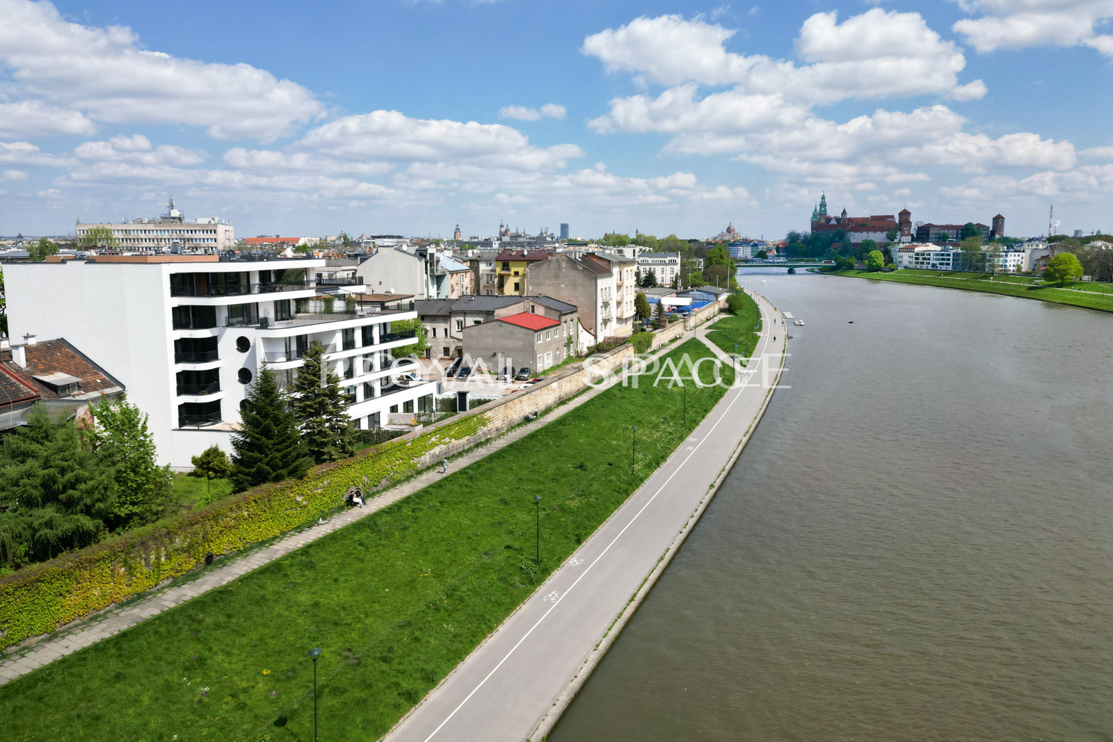 Apartament z tarasem z widokiem na Wisłę – 94 m2