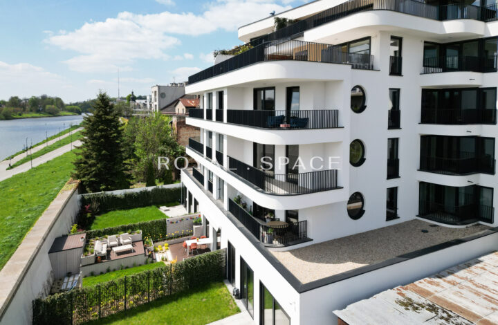 Apartament z tarasem z widokiem na Wisłę - 94 m2