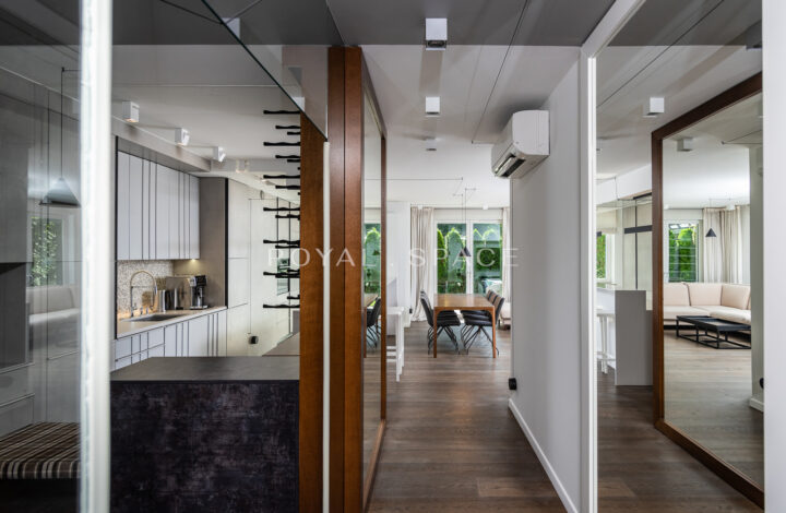 Designerski apartament z ogrodem – Czarodziejska