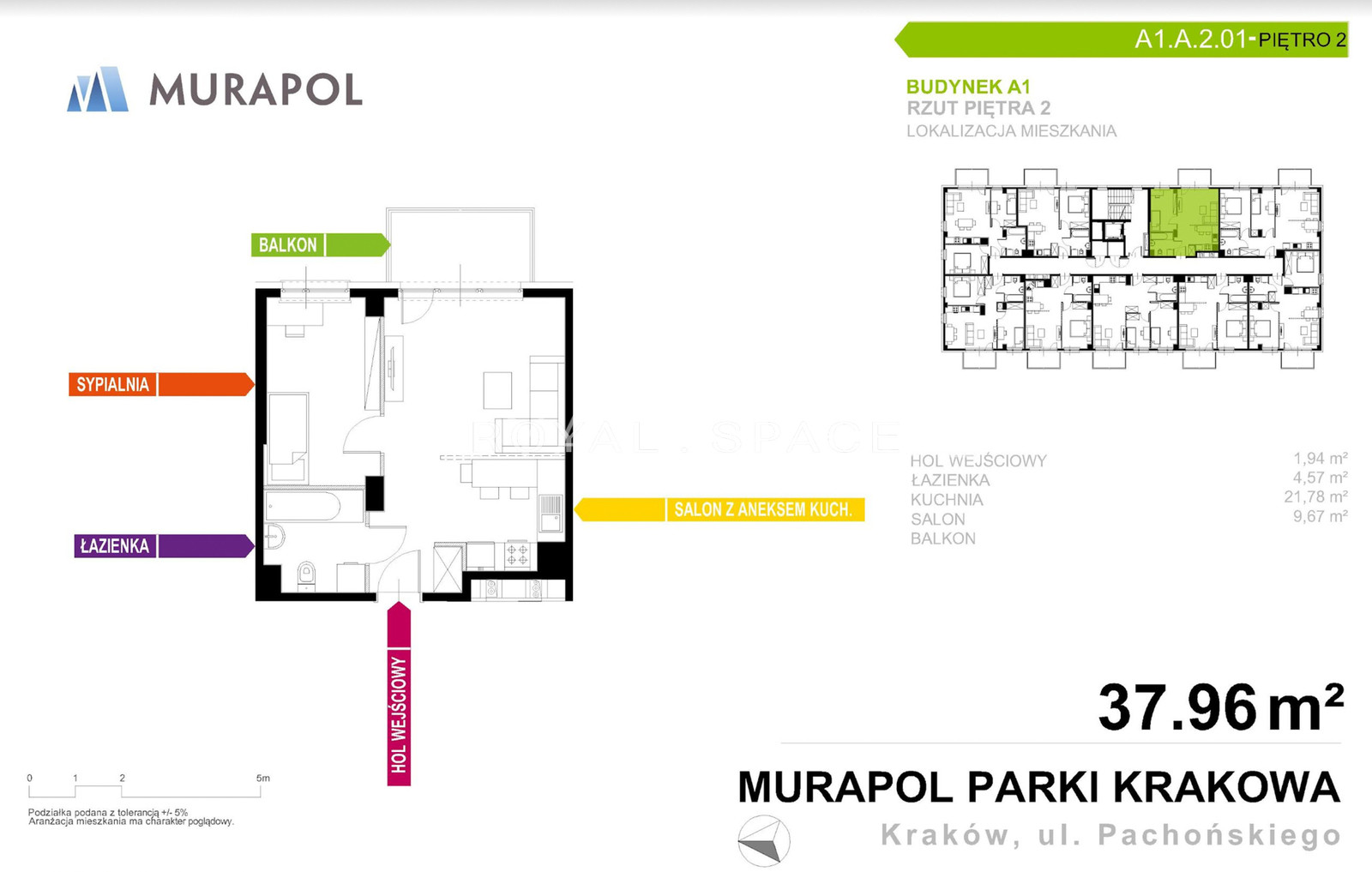 Kraków, Krowodrza, Henryka Pachońskiego