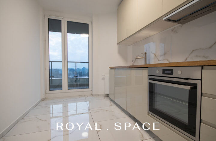 Apartament w Mogilska Tower z pięknym widokiem