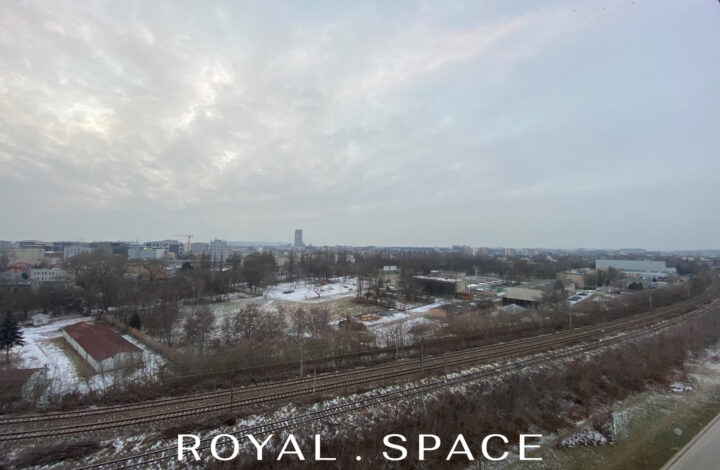 Apartament w Mogilska Tower z pięknym widokiem