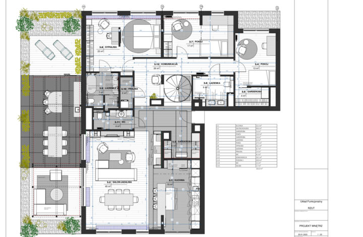 Luksusowy penthouse z tarasem z jacuzzi i sauną!