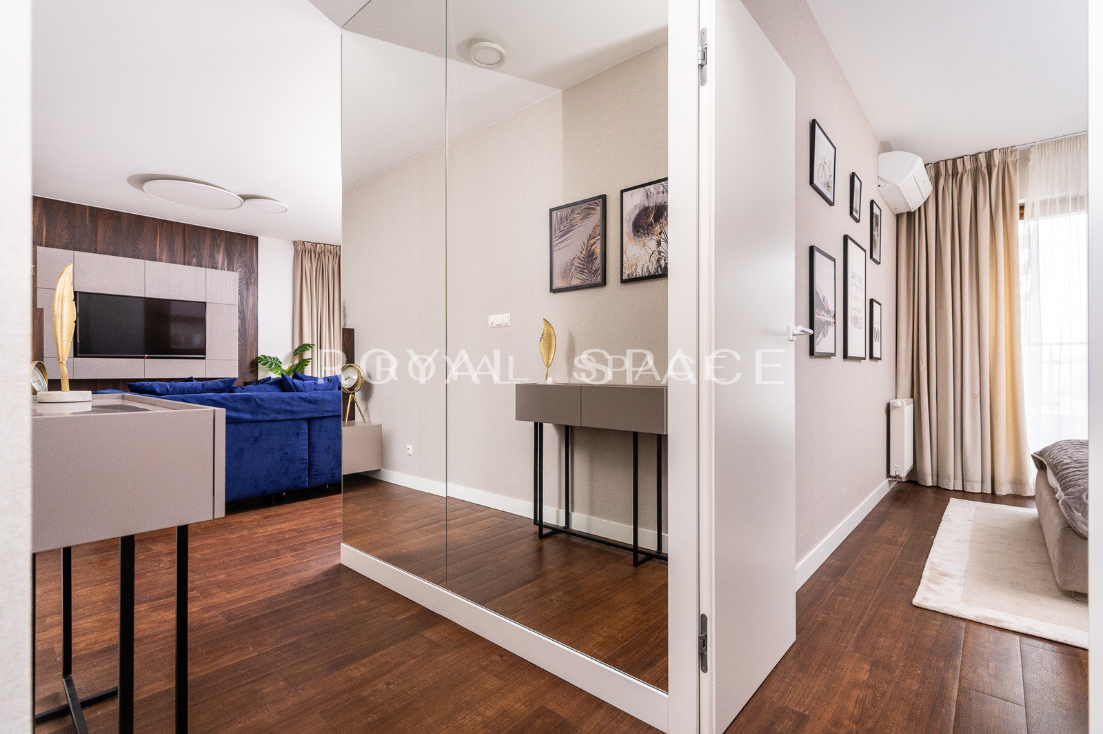 Przytulny apartament z tarasem – klimatyzacja