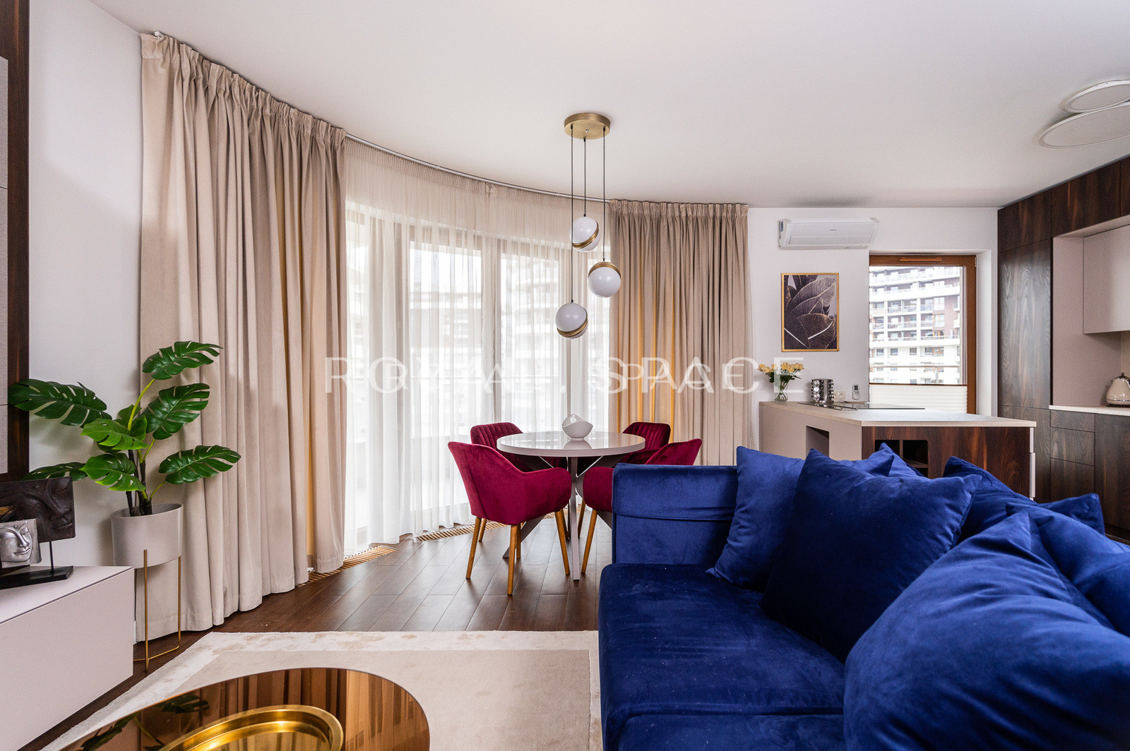 Przytulny apartament z tarasem – klimatyzacja