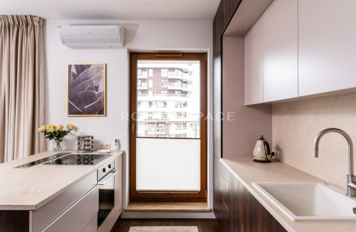 Przytulny apartament z tarasem – klimatyzacja