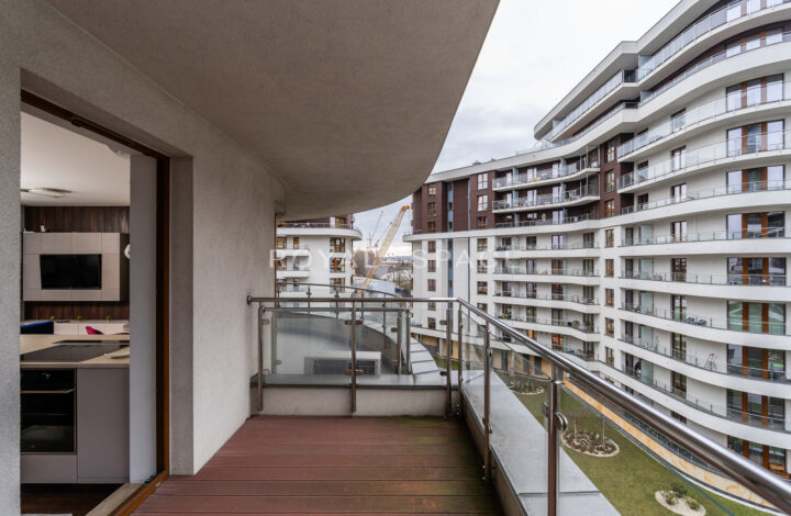 Przytulny apartament z tarasem – klimatyzacja