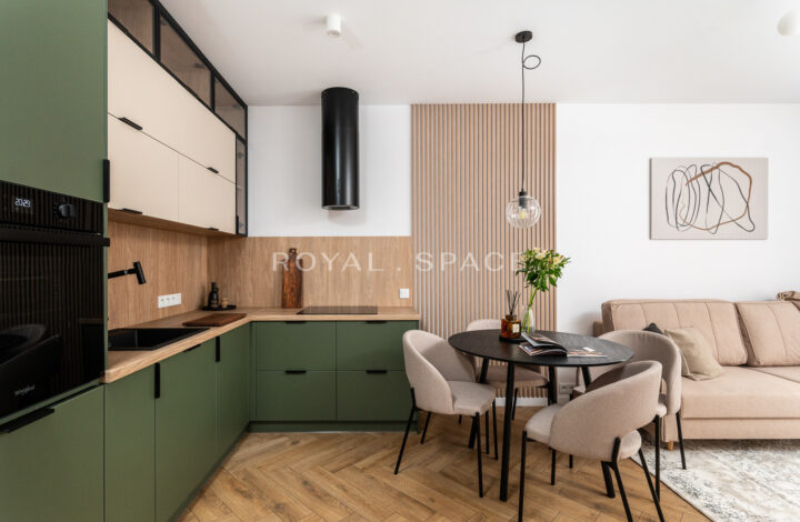 Modern, comfortable apartment with balcony