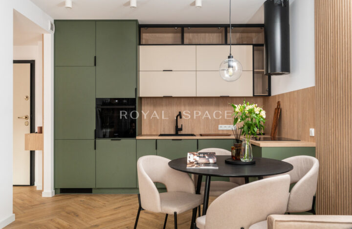 Modern, comfortable apartment with balcony