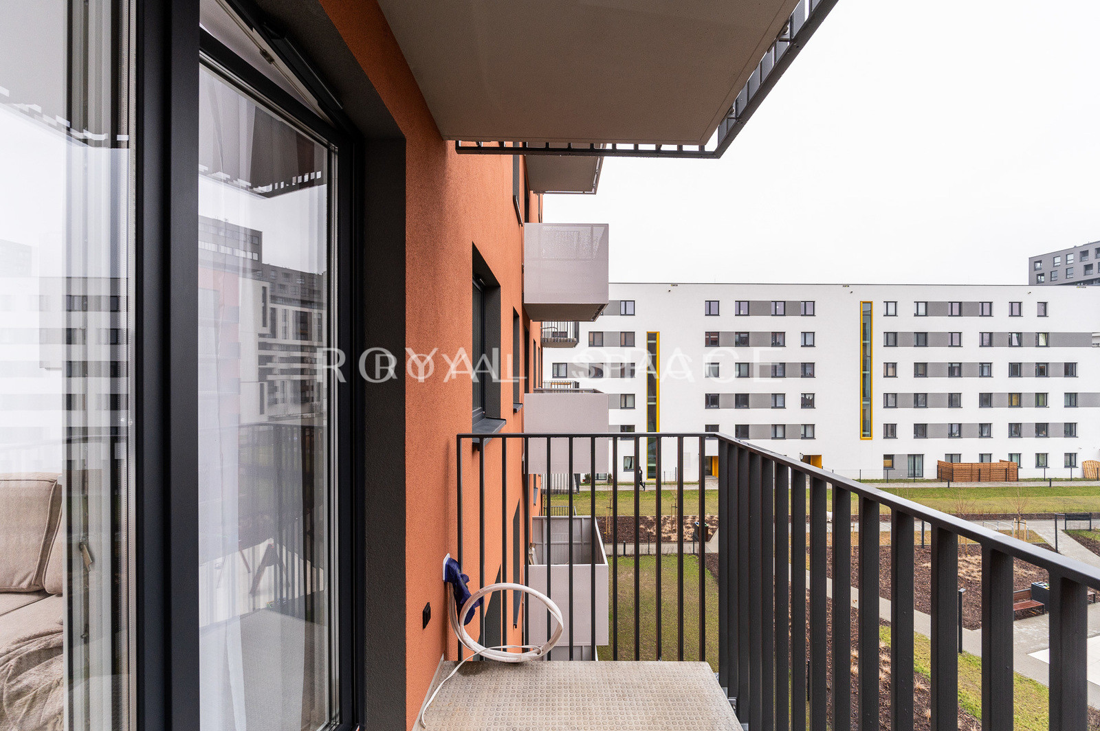 Modern, comfortable apartment with balcony