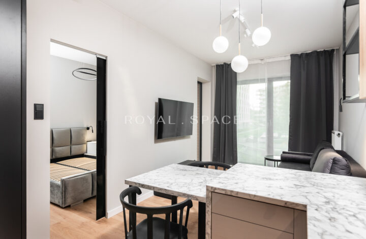 Nowy apartament z balkonem w Fabryczna City