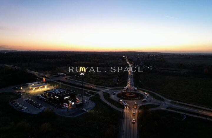 Stacja benzynowa przy obwodnicy Zawiercia