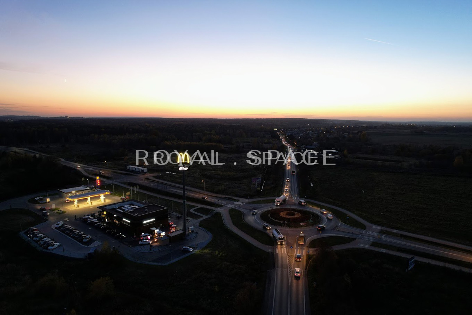 Stacja benzynowa przy obwodnicy Zawiercia