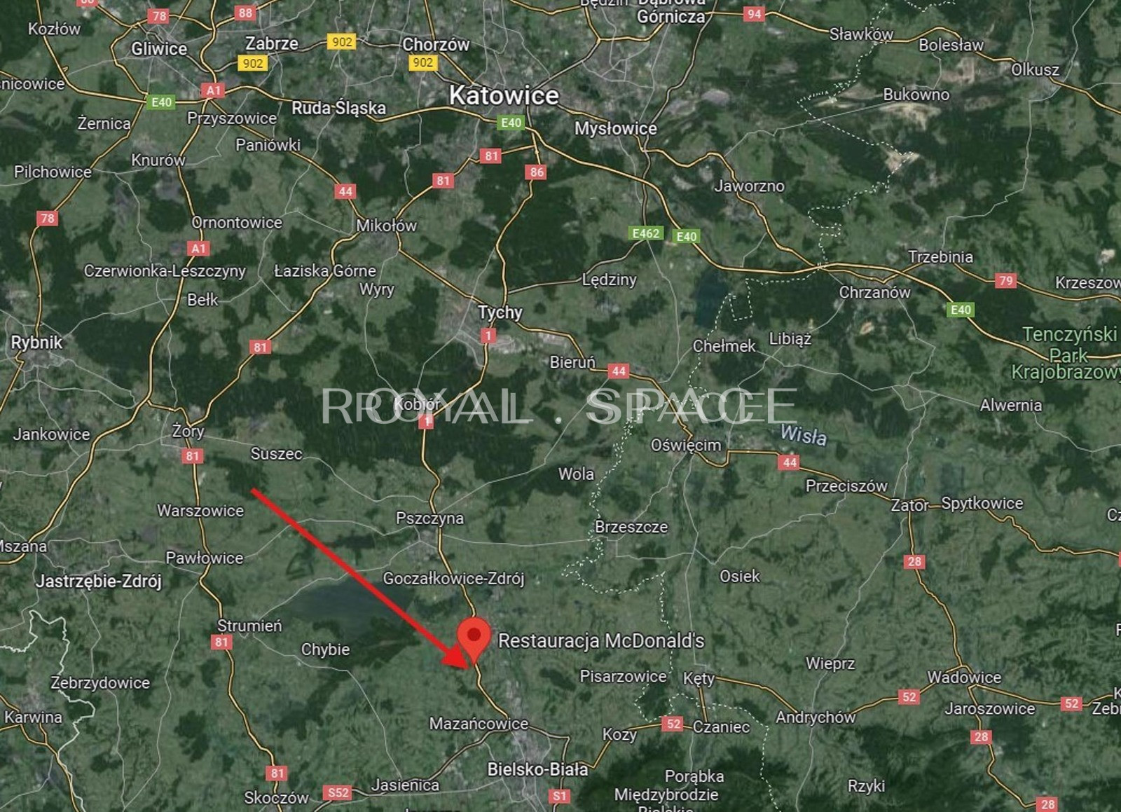 Działka z potencjałem na budowę stacji paliw