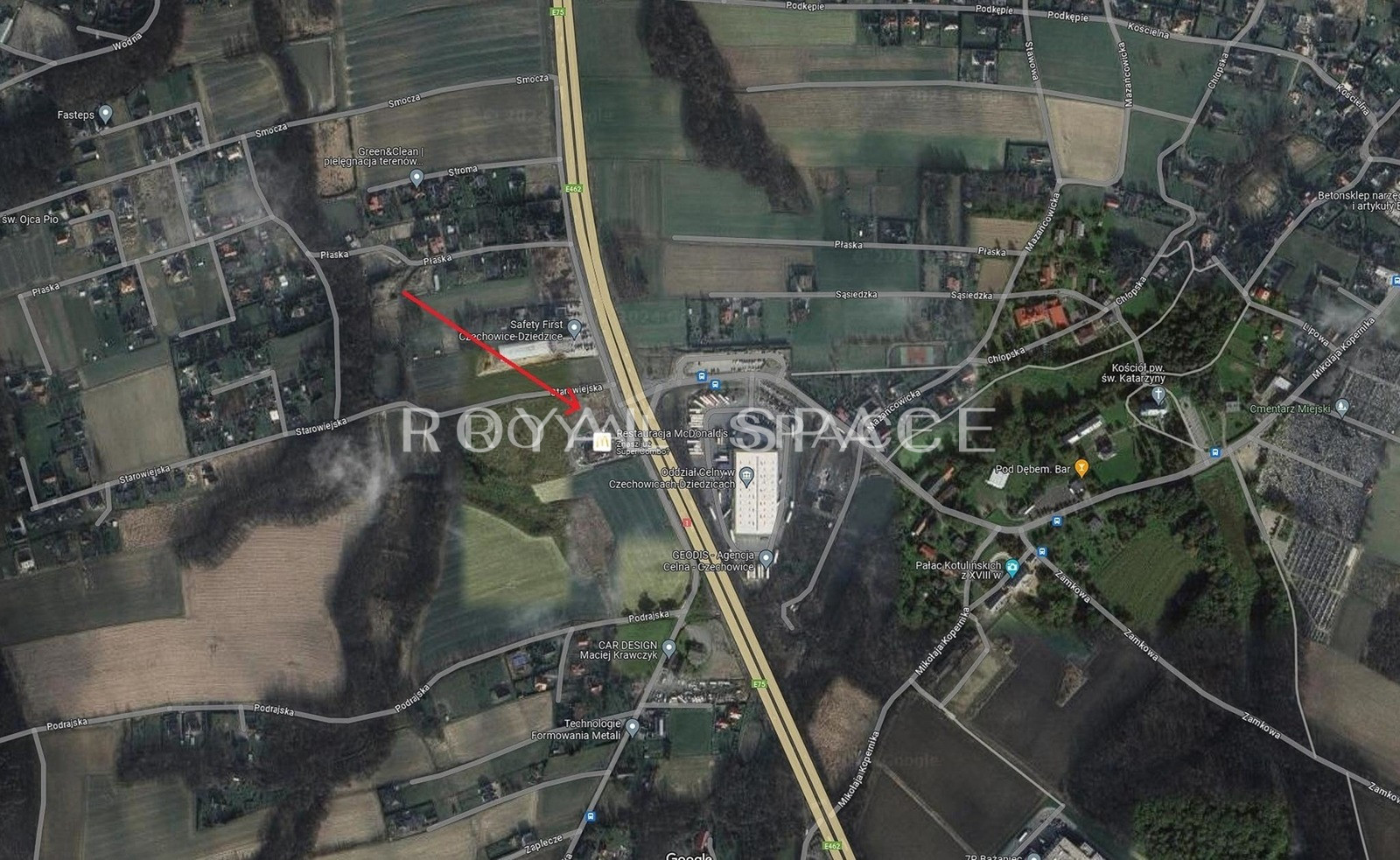 Działka z potencjałem na budowę stacji paliw