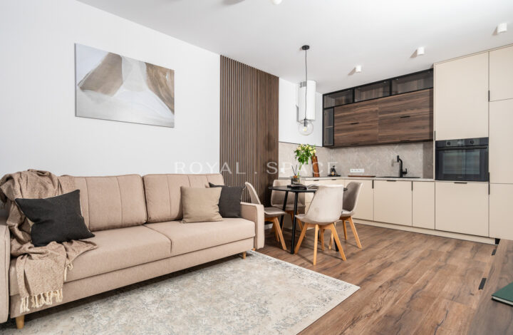 Modern, comfortable apartment with balcony