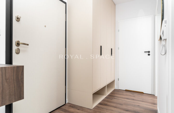 Modern, comfortable apartment with balcony