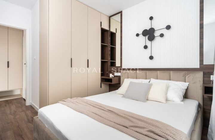 Modern, comfortable apartment with balcony