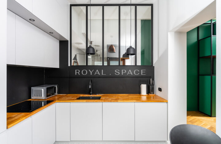 Penthouse z widokiem na Wisłę z ogrodem zimowym